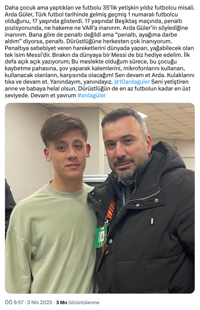 ertem sener den arda guler e ovgu